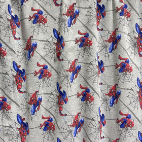 Spider-Man -joustocollege, meleerattu vaaleanharmaa