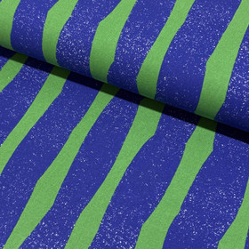 Canvas: Kokka, raidat, sininen - vihreä