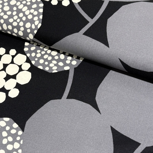 Canvas: Kokka, luonto, musta - harmaa