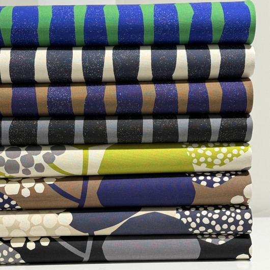 Canvas: Kokka, luonto, tummansininen - beige