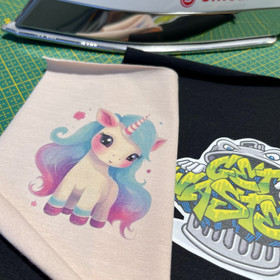 Tulostettava silityskalvo A4, valkoinen