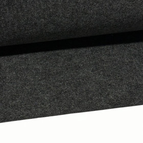 Huopa 3mm, meleerattu tummanharmaa