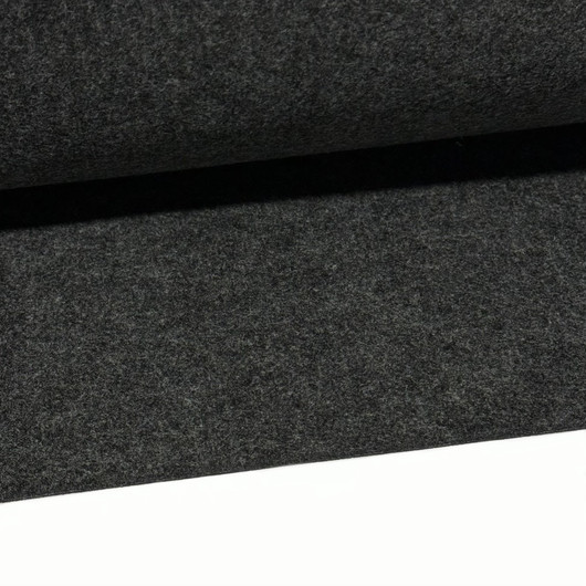 Huopa 3mm, meleerattu tummanharmaa