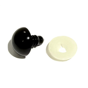 Turvasilmä / kepparin silmä, musta, 20-28mm