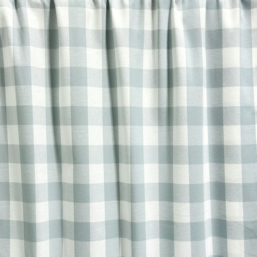 Flanelli: Ruudullinen, Vedenvihreä - valkoinen