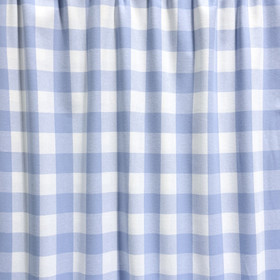 Flanelli: Ruudullinen, Vaaleansininen - valkoinen 