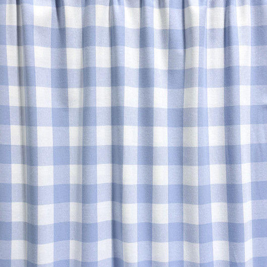 Flanelli: Ruudullinen, Vaaleansininen - valkoinen 