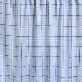 Flanelli: Ruudullinen, Vaaleansininen - vaaleanharmaa - tummanharmaa