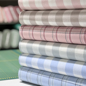 Flanelli: Ruudullinen, Beige - valkoinen 