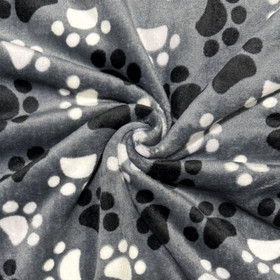 Polar fleece: Tassut, tummanharmaa