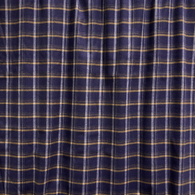 Flanelli: Ruudullinen, Tummansininen - vaaleansininen - sinappi