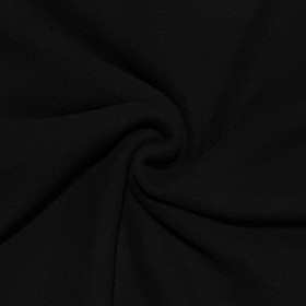 Luomupuuvillafleece: Musta 