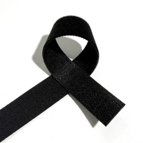 Velcro ommeltava kaksipuoleinen tarranauha 25mm / 1m, musta
