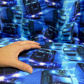 Digitrikoo: Siniset kuorma-autot, sininen