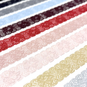 Joustava pitsi 35mm, useita eri värejä