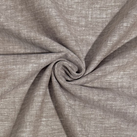 Kivipesty pellava - puuvilla: Ruskea