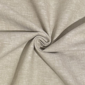 Kivipesty pellava - puuvilla: Beige