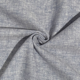 Kivipesty pellava - puuvilla: Sininen