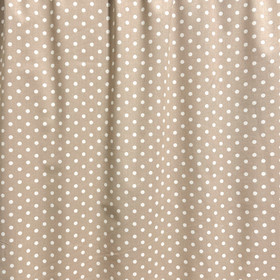 Puuvilla: Dots, beige