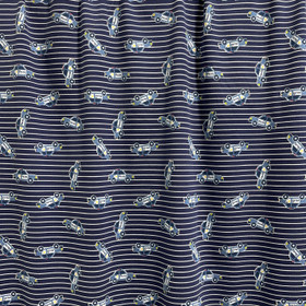 Digitrikoo: Pienet poliisiautot, raita - tummansininen - valkoinen