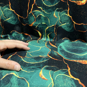 Digitrikoo: Marmori, vihreä - musta - kulta