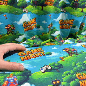 Digijoustocollege: Game night, turkoosi - vihreä