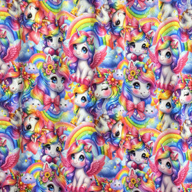 Digitrikoo: Suuret värikkäät yksisarviset, monivärinen 