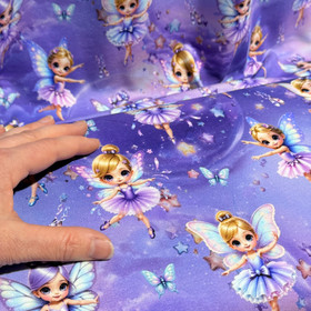 Digitrikoo: Keijukaiset, violetti - vaaleanpunainen