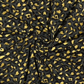 Bambutrikoo: Leopard, harmaa - kulta