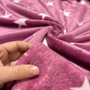 Polar fleece: Tähdet, vaaleanpunainen