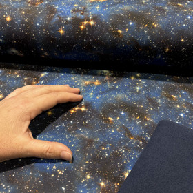 Softshell: Space, tummansininen