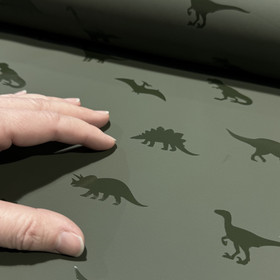 Sadetakkikangas: Dinosaurukset, armeijanvihreä