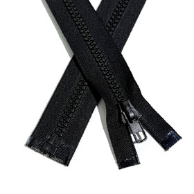 Hammasvetoketju avo 9mm, 60-80cm, musta