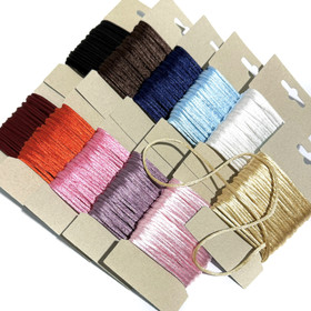 Satiininyöri 2mm / 10m, useita eri värejä