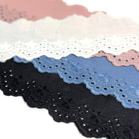 Prym: Puuvillabrodyyri 50mm / 1m, useita värejä