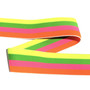 Bokserikuminauha 40mm raita, neonvärit