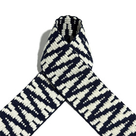 Laukkuhihna 40mm: Monivärinen, tummansininen - valkoinen