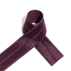 Joustokanttinauha Foe 19mm/1m, tumma viininpunainen