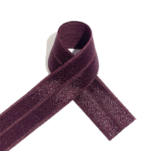 Joustokanttinauha Foe 19mm/1m, tumma viininpunainen