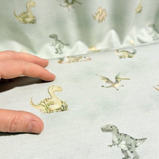Digitrikoo: Pienet vesiväri dinosaurukset, vedenvihreä