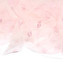 Brodeerattu pehmoinen tylli: Rusetit, hento vaaleanpunainen - vaaleanpunainen