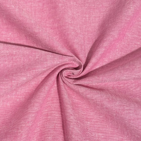 Kivipesty pellava - puuvilla: Pinkki