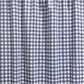Flanelli: Pienet ruudut, sininen - valkoinen 