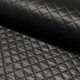 Tikkikangas: Ruutu, musta 