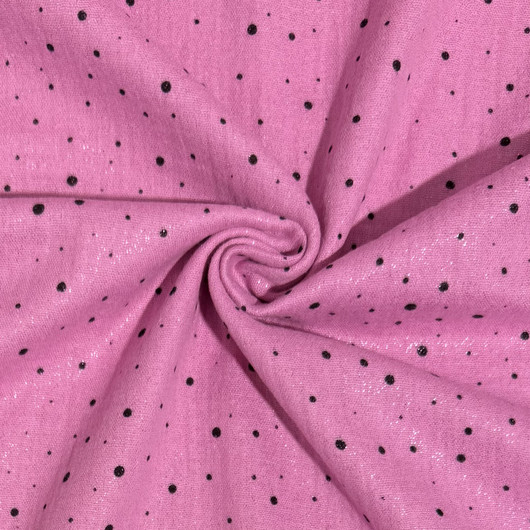 Glitteri Double gauze: Pinkki