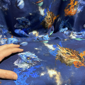 Digitrikoo: Tuliliskot, tummansininen