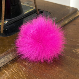 Tekoturkistupsu 8cm, fuksia
