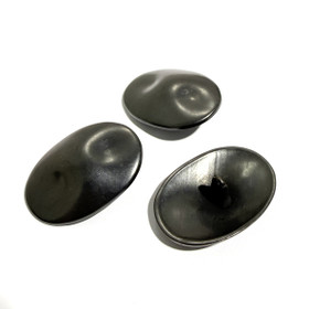 Prym: Ovaali metallinappi 32mm, musta