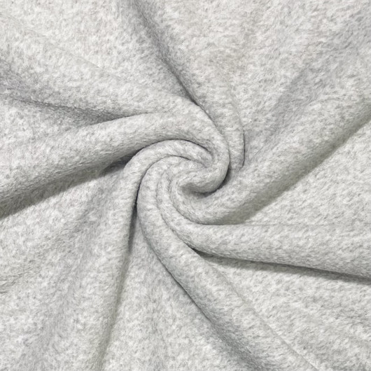 Polar fleece: Meleerattu vaaleanharmaa
