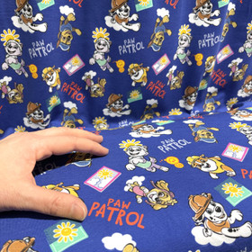 Ryhmä Hau -trikookangas: Paw Patrol, sininen